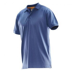 Jobman Mens Plain Polo Shirt / Navy